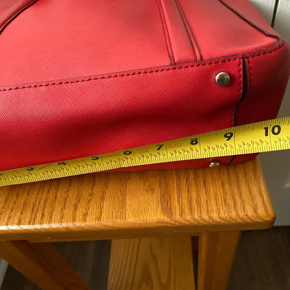 kate‎ spade Newbury Lane Briar Red Saffiano Leather Tote Bag